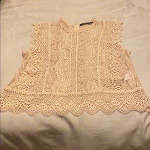 Lace zara top